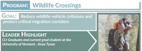 Conservation Leader Highlight: Anya Tyson