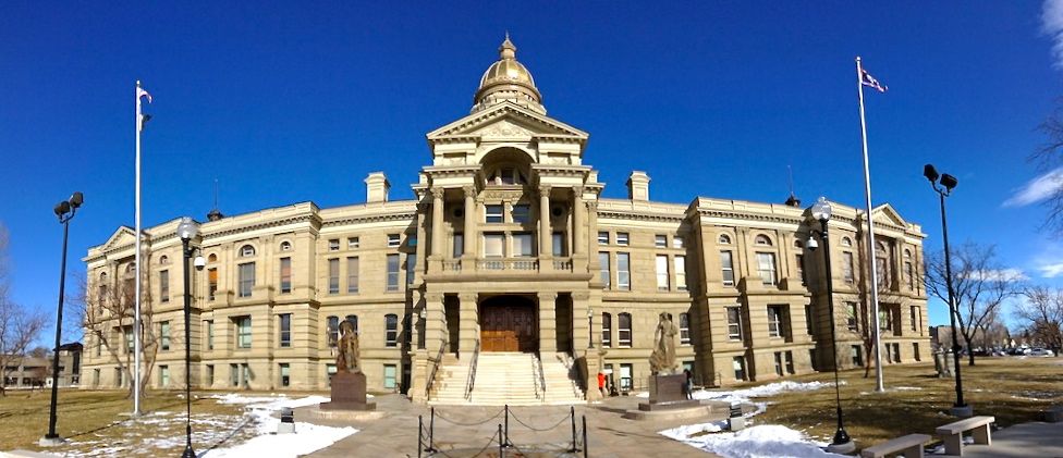 Wyoming Capitol Front Facade Photo Credit Wyofile Jackson Hole