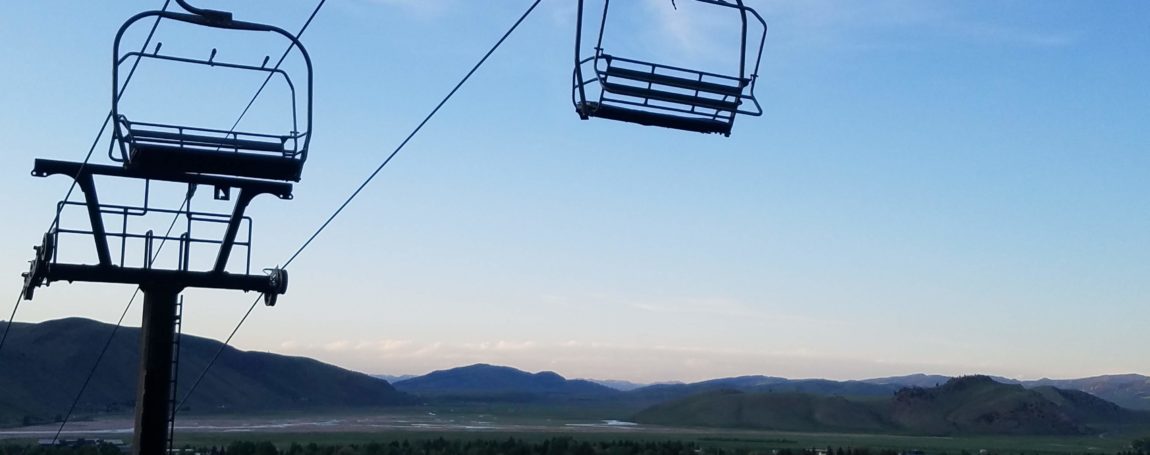 Snow King chairlift gondola