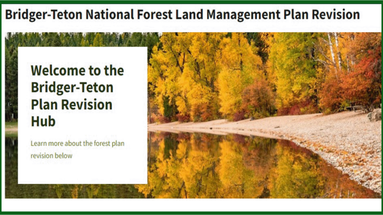 Bridger-Teton Forest Plan Revision – Let your voice be heard